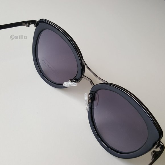 Lucky ? Brand LUNA BLACK Cat Eye Sunglasses main image 13
